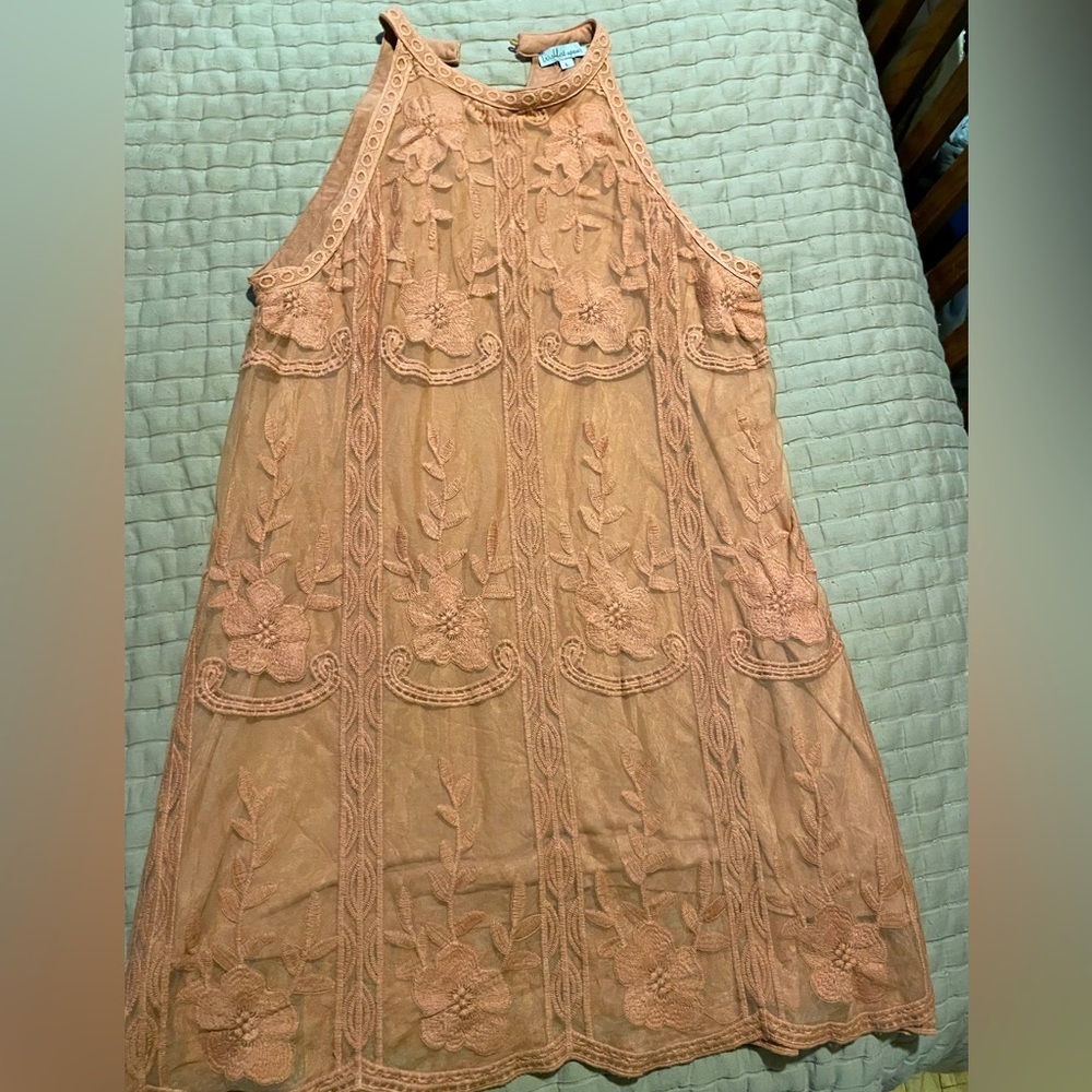 Wishlist size large beautiful lace overlay dress
